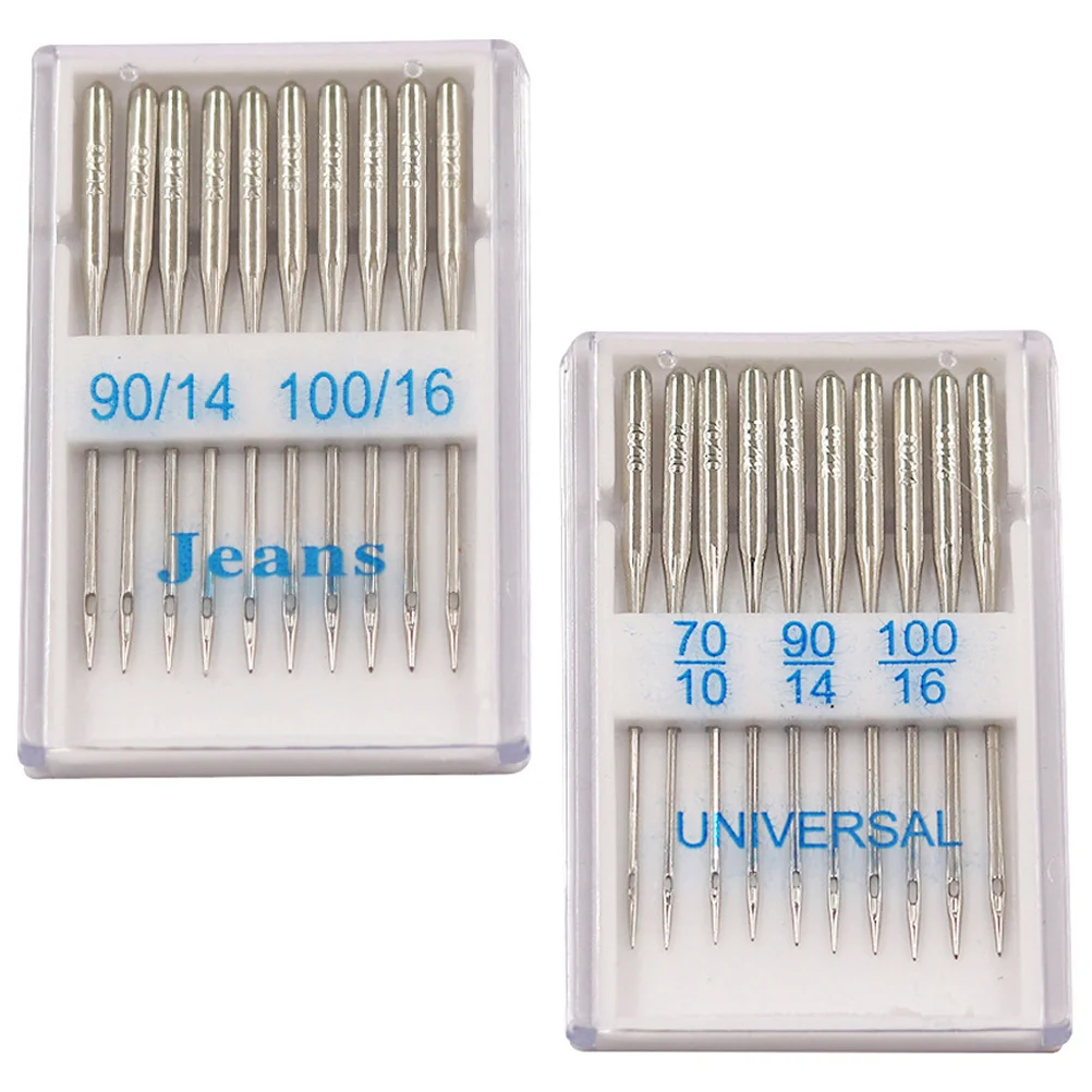 2 Boxes Sewing Machine Needle Needles for Versatile Gadget Pins Stainless Steel Crafts Stitching