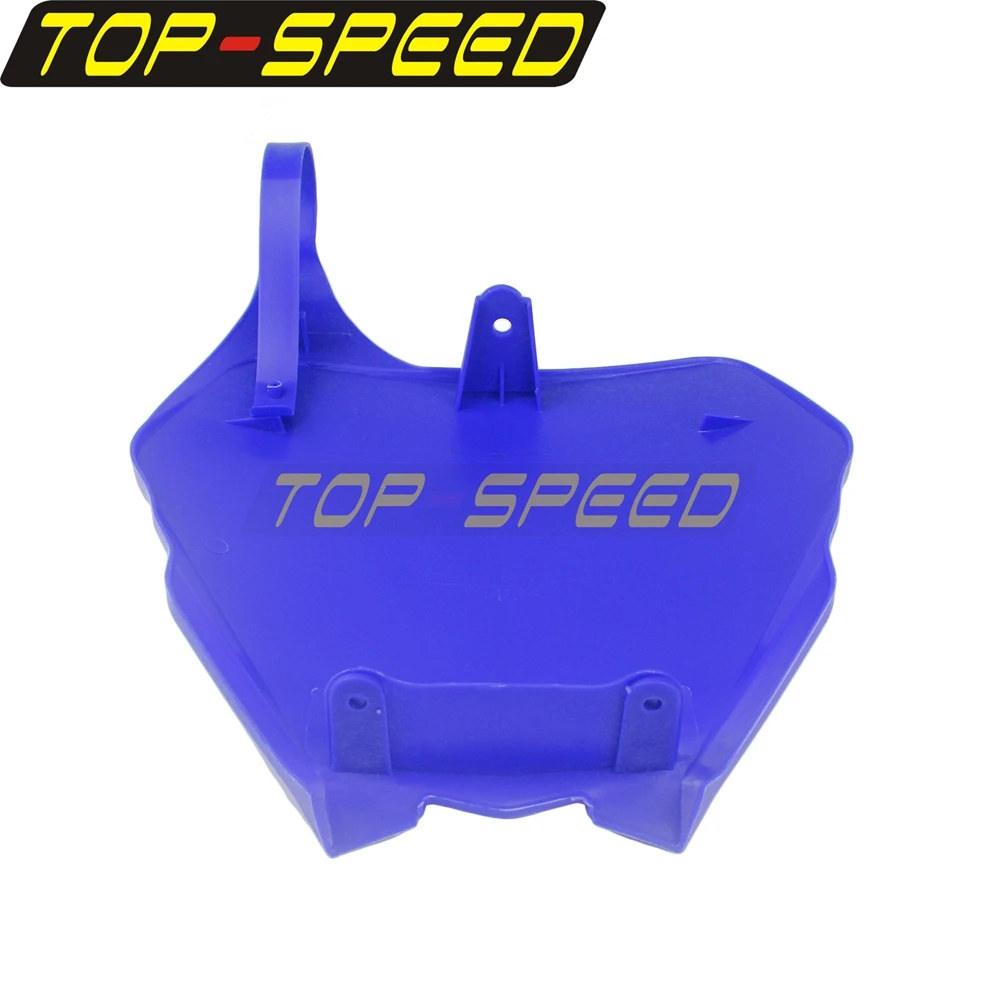 Panel de registro de placa de matrícula frontal de Motocross, 4 colores, para Yamaha YZ125 YZ250 06-14 YZ250F YZ450F 06-09 WR250F WR450F 2007-14