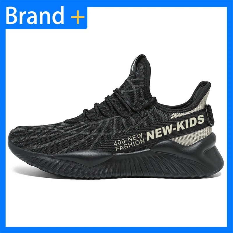

Men Sports Shoes Trendy Mesh Breathable Summer Outdoor Running Casual Shoes 2026 New Comfortable Soft Soled Tennis Shoes for Men