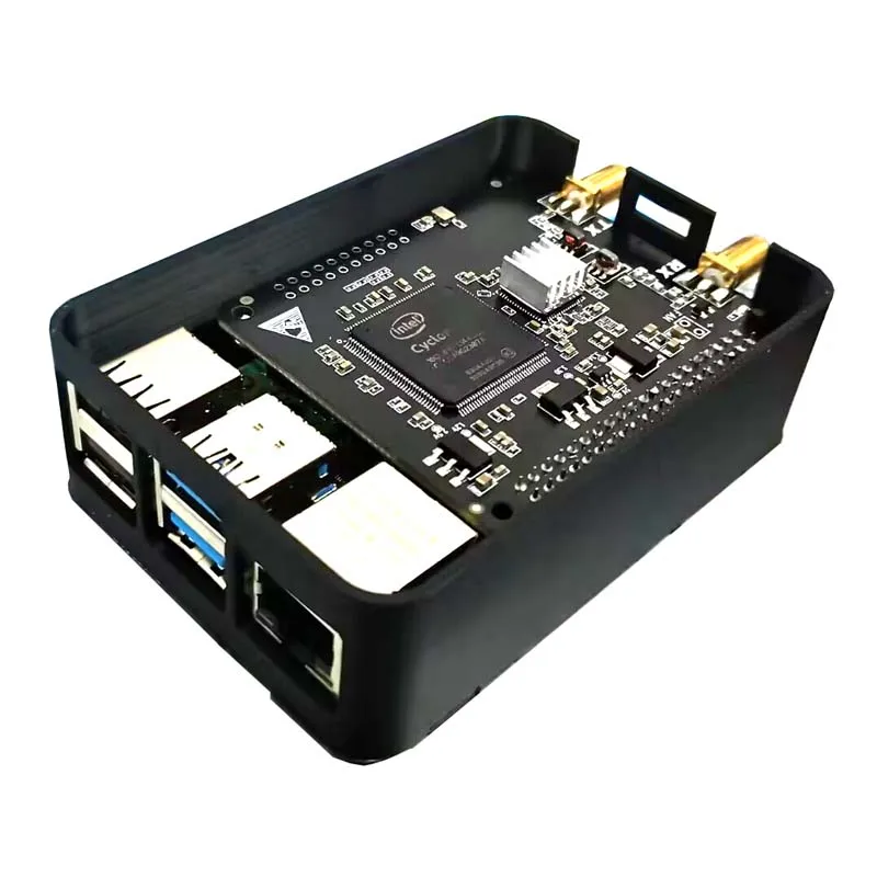 Imagem -02 - Radioberry-dispositivos de Rádio Definidos por Software V2.0 Beta5 hf Sdr Transistor pi Hat Dsi Display para Raspberry pi 4b 3b Mais Novo