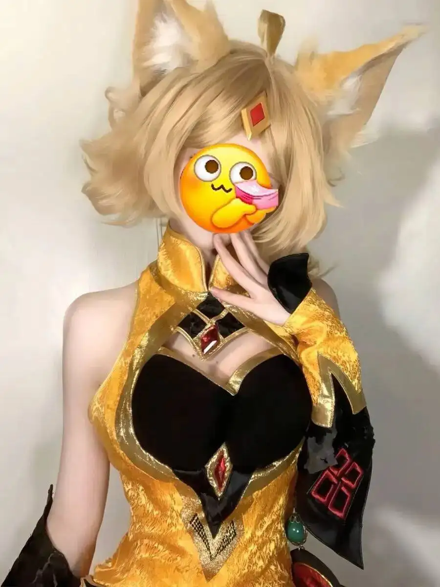 Halloween Cosplay King Of Glory Cosplay Costume Glory Classic Daji Charming Fox Cheongsam Cosplay Women's Sexy Dress view 5