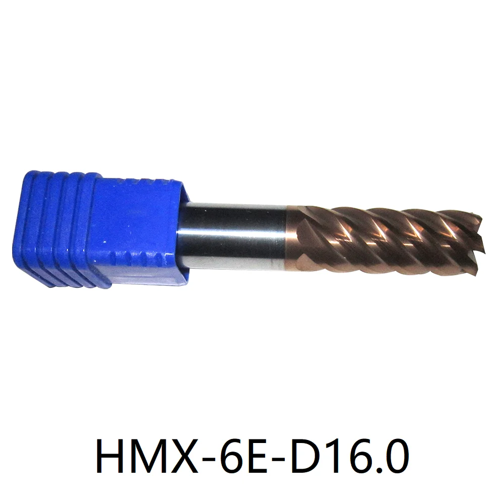 

ZCC HMX-6E-D20.0 HMX-6EL-D16.0 HMX-6E-D16.0 68HRC Solid Carbide 6 Flutes Flattened End Mills 1pc
