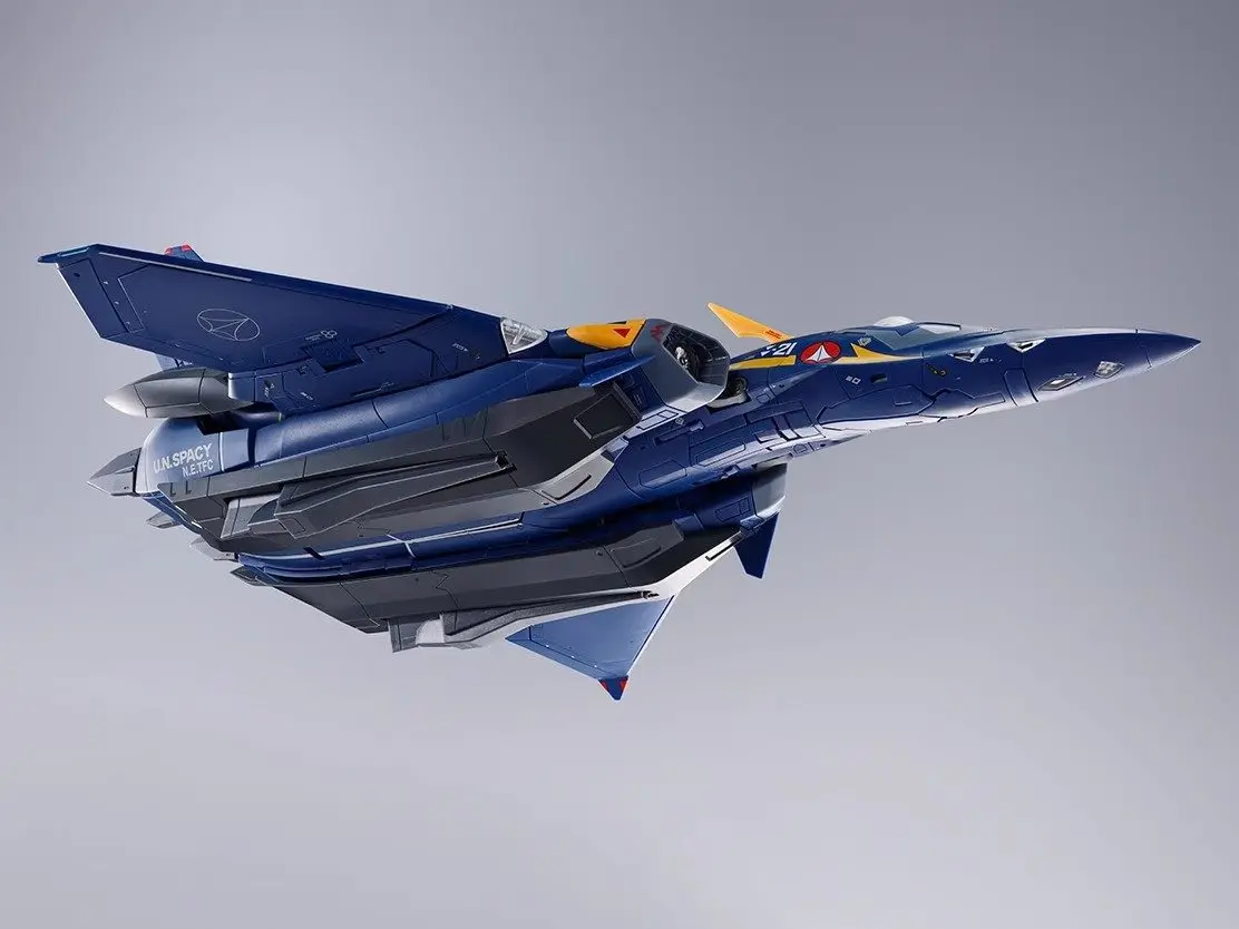 Em estoque, Figura de Ação Bandai DX Super Alloy Macross PLUS YF-21 Swift Garut 3698, Coleção de Presentes