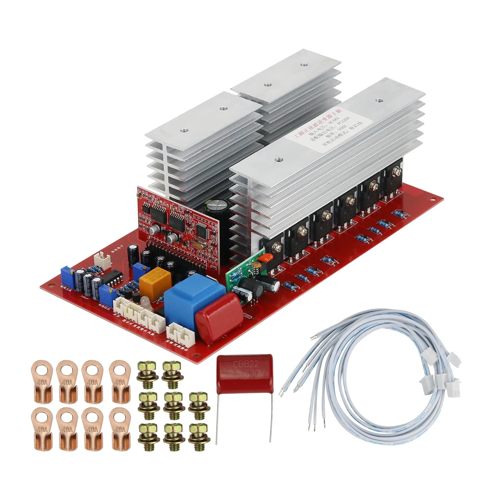 

2026 48V 5500W Pure Sine Wave Inverter Driver Board with MOS Pipe