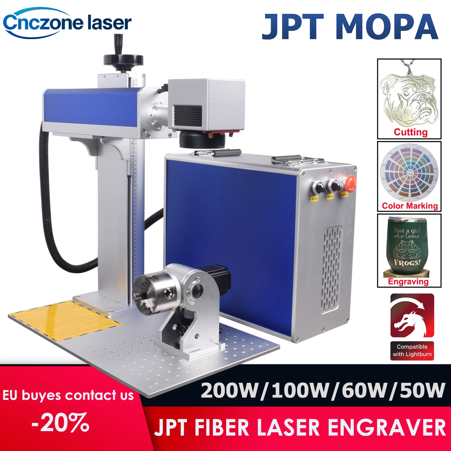 200W Jpt Fiber Lase…