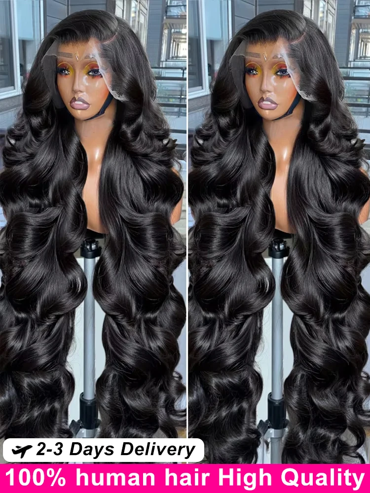 

Парики из натуральных волос объемной волны 13x6 Hd, кружевные фронтальные парики, плотность 220, 40 дюймов, для чернокожих женщин, предварительно выщипанные волнистые кружевные фронтальные парики