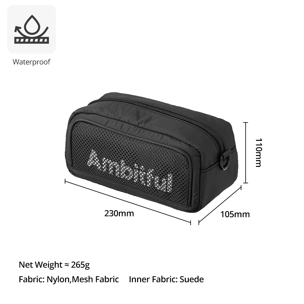 AMBITFUL Neo One N1 حقيبة كروسبودي تحمل حقيبة الجسم للتصوير الفوتوغرافي عدسة الكاميرا مصباح ليد أنبوبي ضوء عصا إكسسوارات مضيئة