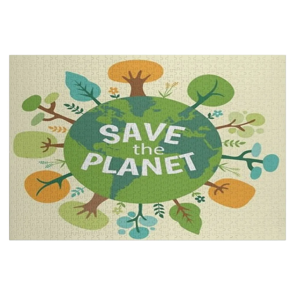 

Green Environment Jigsaw Puzzle Personalized Toy Toys For Children Christmas Gifts Anime Puzzle