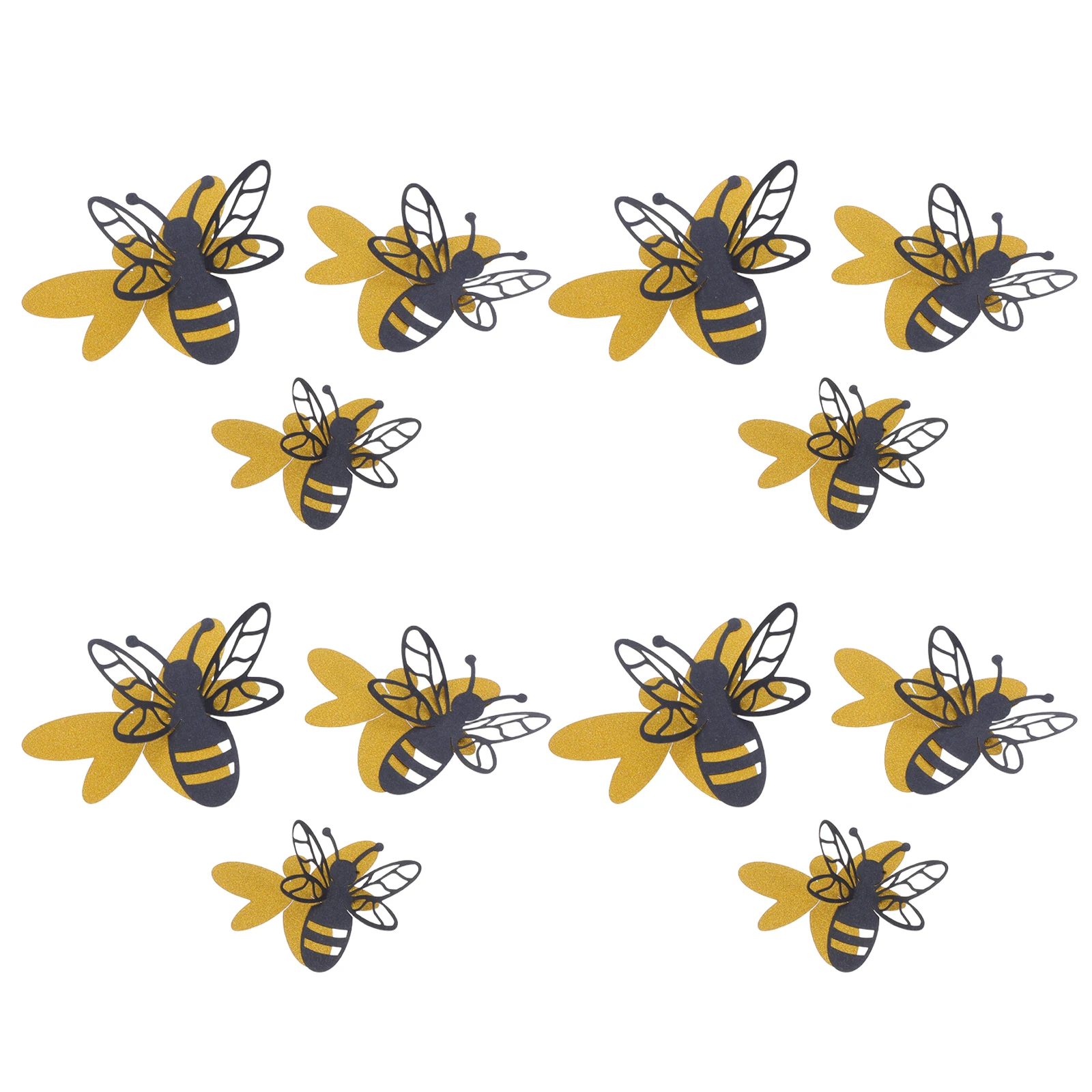 

Bee Wall Wall Decor 3D Bees Room Decor Home Decoration Craft Decorative Sticker Decal Removable Art Vivid Breath