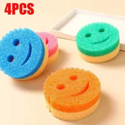 Two Side Dish Washing Sponge Kitchen Cleaning Strong Scouring Pad Miracle Sponge Household Kitchen Magic Cleaning Wipe Sponge