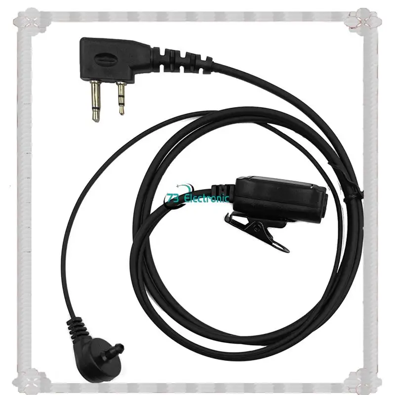 24-Hour Delivery 2X For MIDLAND Walkie Talkie Headset G6/G7/GXT550/GXT650/LXT80 Midland Air Conduit Multi-Function Convenient He