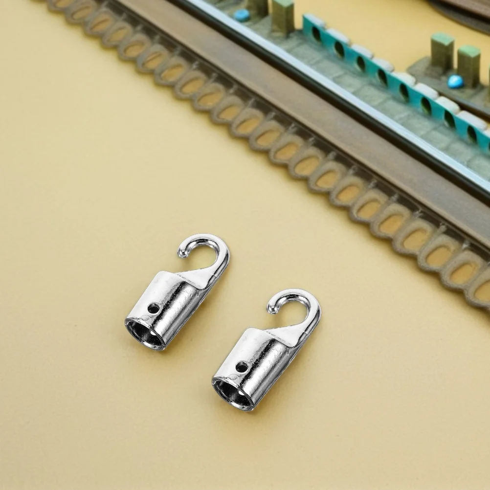 

2Pcs Blind Wand Hook Alloy Replacement Curtain Pull Rod Handle Window Blind Opener Stick for Vertical Blinds Repair