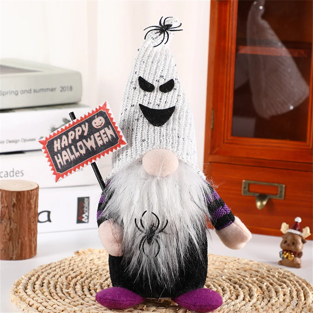 Exquisite Craftsmanship White Beard Decoration The Perfect Halloween Gift Stuffed Toys Durable Materials Unique Design Need