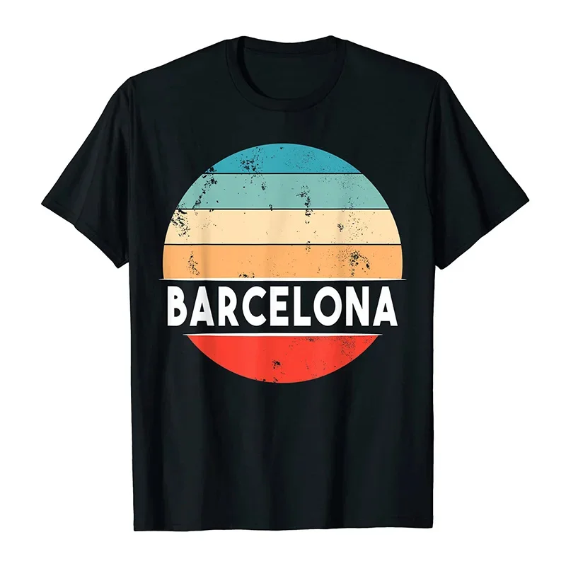 Spain Graphic T Shirt for Men 3D Spanish Bullfight Printed Tee Shirts Vintage Espana Flag T-Shirt Womens Clothing Tops Tees