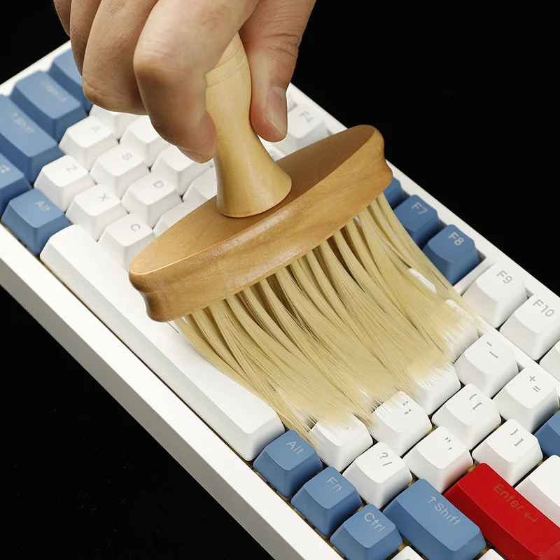 Wholesale Wooden Keyboard Cleaning Brush with Soft Bristles - Ideal for Laptop & Desktop