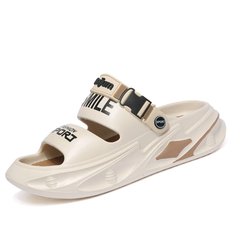 صنادل صيفية جديدة للرجال والنساء، أحذية شاطئ للخوض في الهواء الطلق من مادة EVA، صنادل وشباشب رياضية كاجوال للرجال