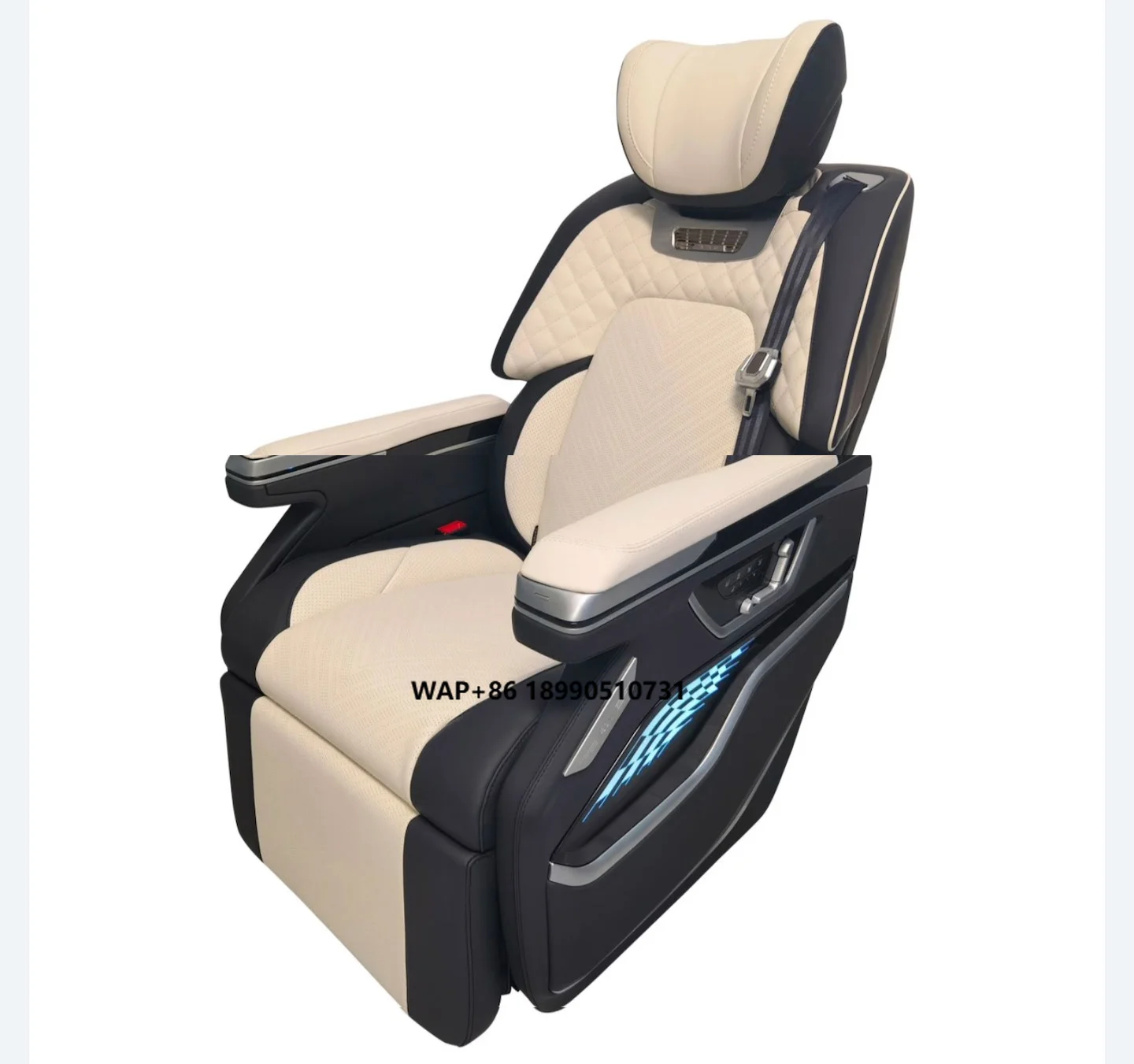 

Mercedes Carnival Electric Car Seat Covers for Luxury Cars With Premium Leather Design and Ventilation System