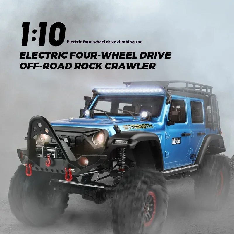 Weili Wrangler 104010 model 1:10 electric four-wheel drive remote control climbing off-road vehicle model RC toy car