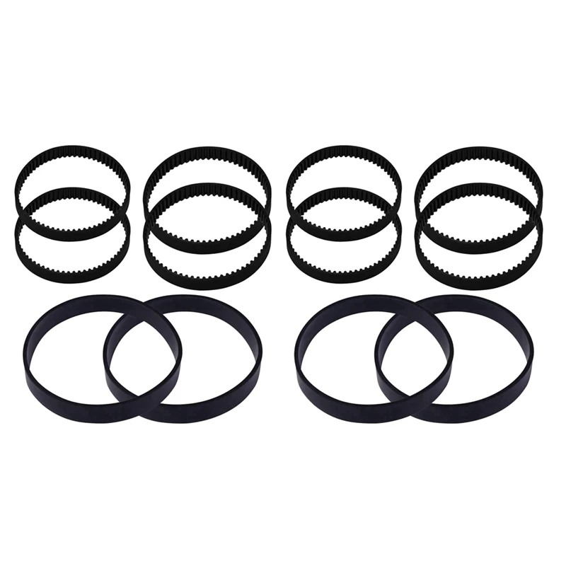 12PCS Replacement Vacuum Belt Set For Bissell Proheat 2X Revolution Pet Pro Cleaner Models 1986,1964,2007,2007P