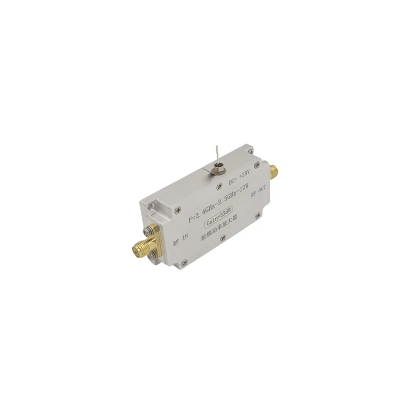 Módulo amplificador de potência PA de 2,4 GHz 10 W Módulo RF Amplificador RF Transmissão de imagem Extensor de controle de vôo