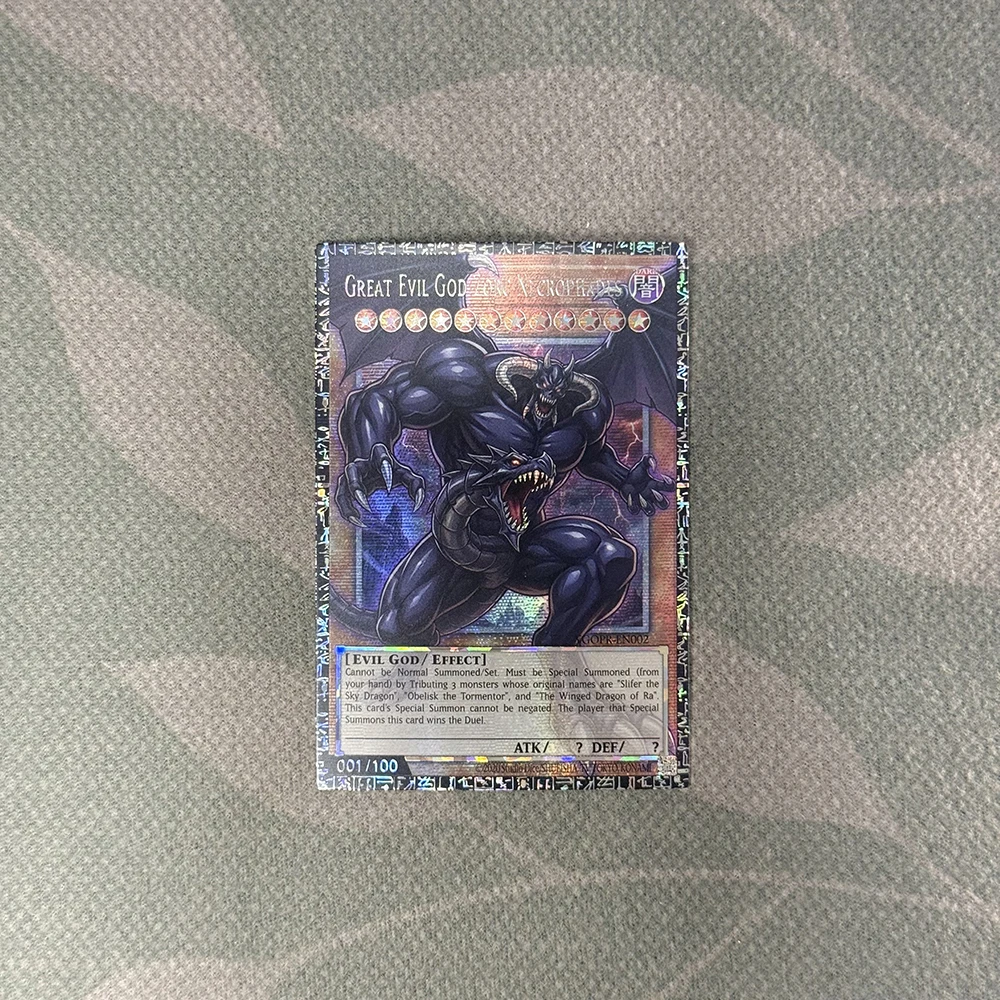 Orica YUGIOH Collection DIY Proxy Cards - the Creator of Light Holactie Master Rare Overframe Non-Original Zoku Nekurofuadesu