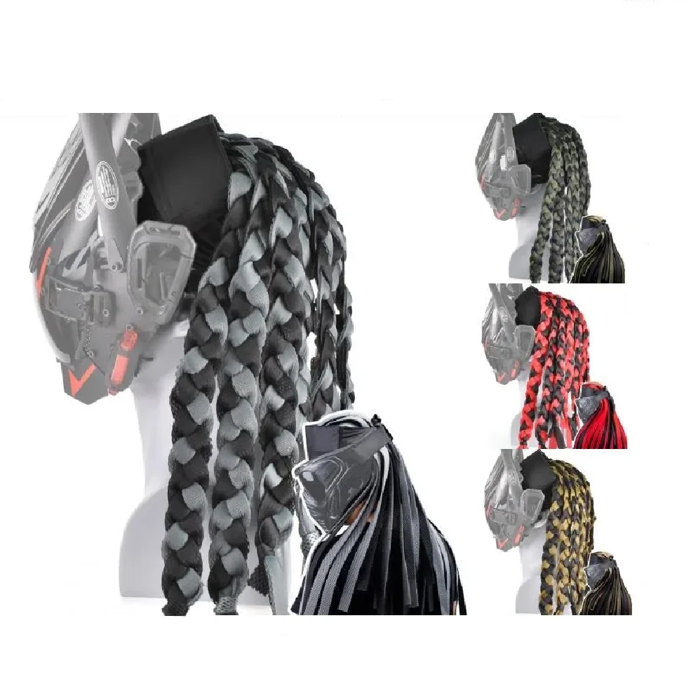 Tactical Headgear Forehead Protection Indy Dreadlocks Paintball Airsoft Mask Helmet Hunting CS Cosplay Halloween wholesale