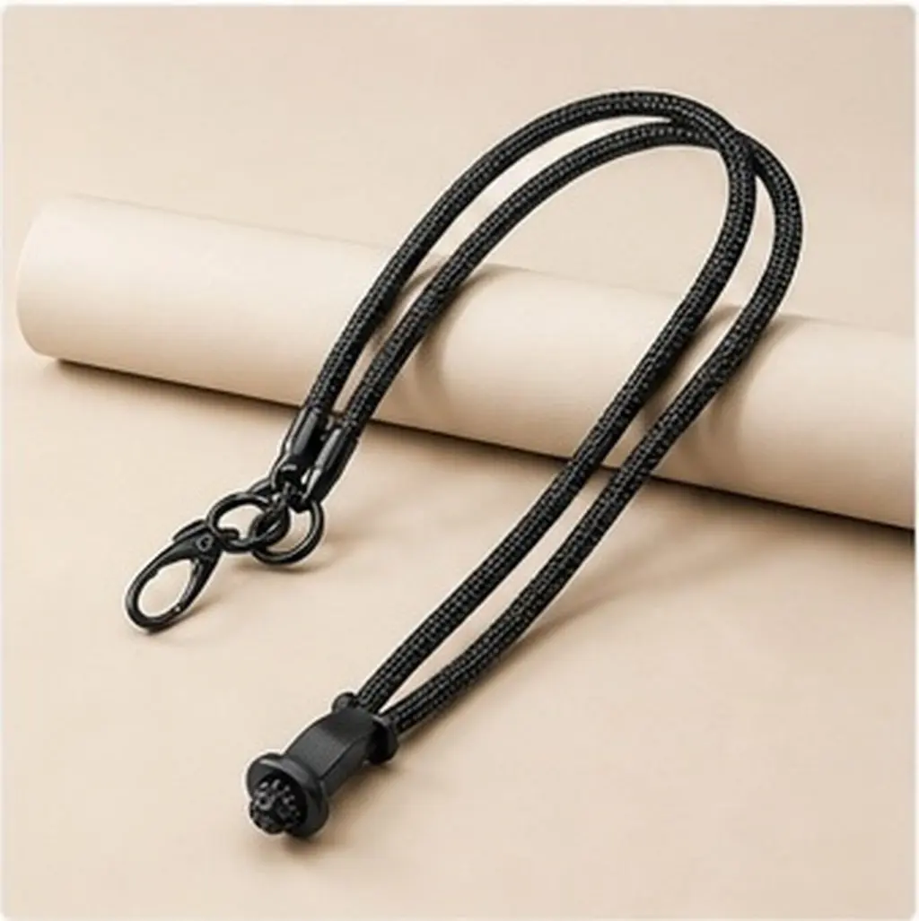 Long Mobile Phone Neck Lanyard Hanging Anti-Lost Strap Detachable Wear-Resistant Nylon Camera Hanging Lanyard Long Phone Rope