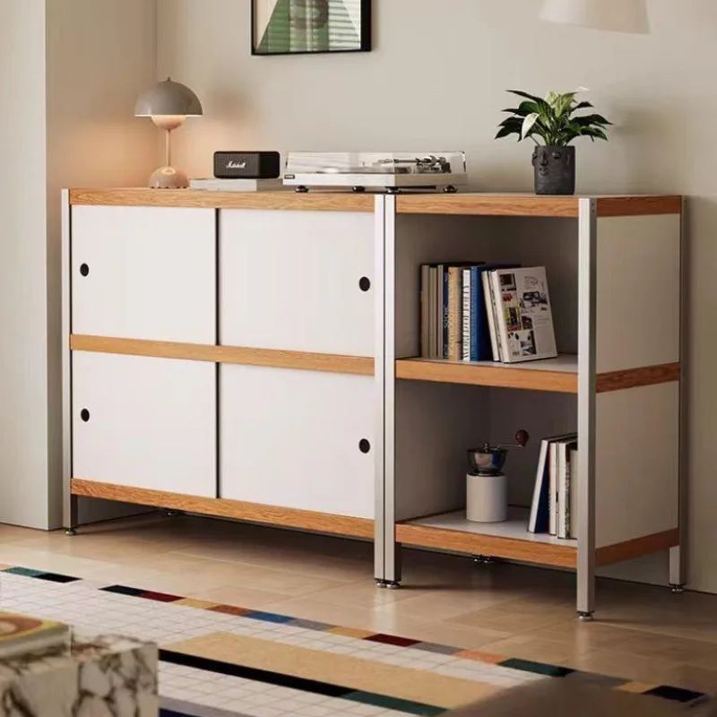 

retro, bookcase high cabinet dining side cabinet, living room bedroom study, display cabinet, storage cabinet