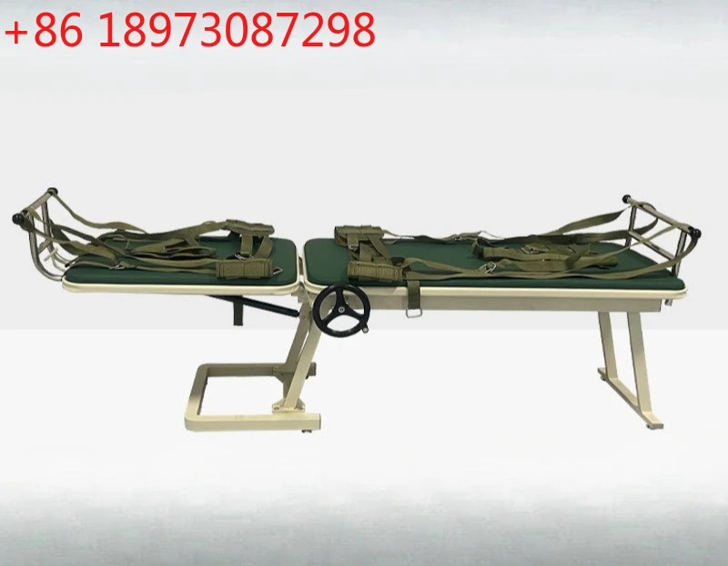 Human body stretcher Lumbar intervertebral disc traction Rehabilitation Physiotherapy Cervical traction bed Medical