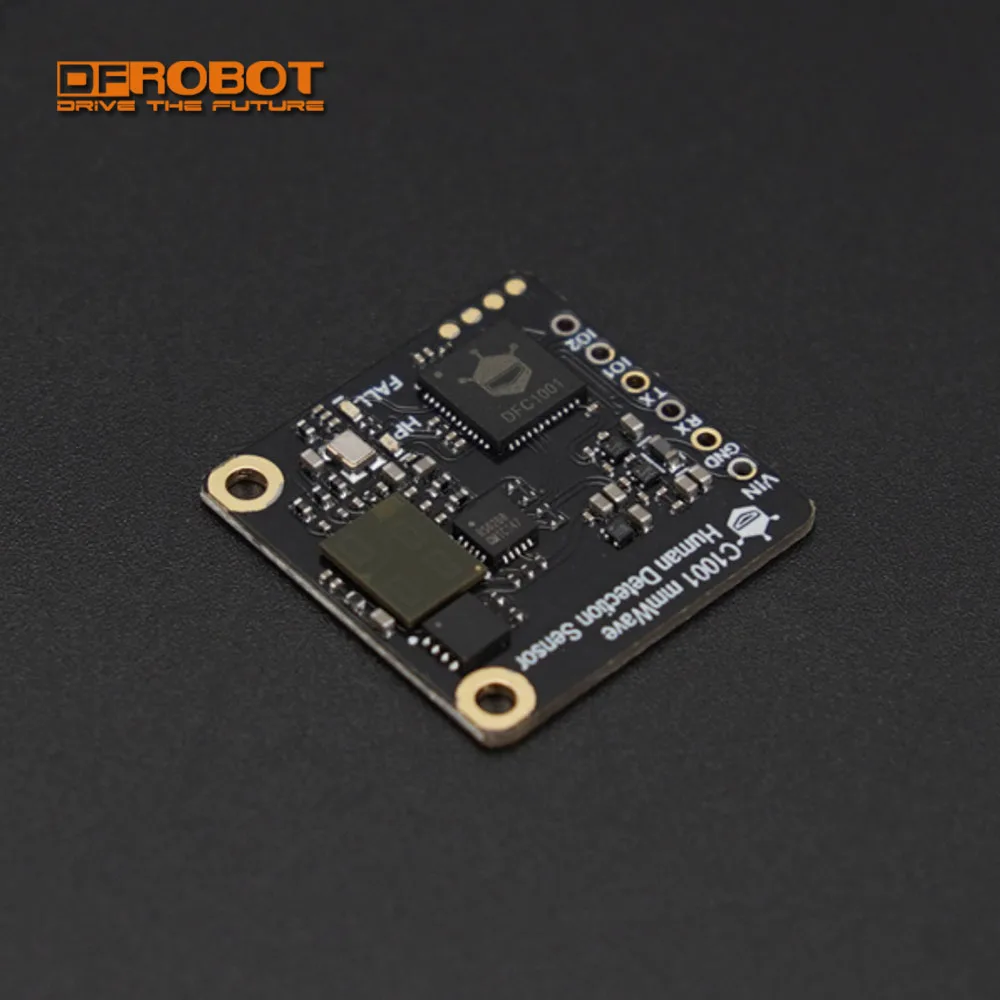 DFRobot C1001 60GHz mmWave Indoor Fall Sleep Respiratory Heart Rate Detection Sensor 11 Meters for Arduino ESP32 micro:bit