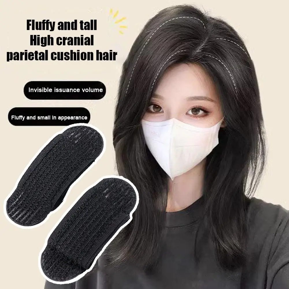 Ladies Breathable Fluffy Hair Clips Invisible Hair Pads Root Pads Sponge Professional Makeup Comb Princess Hair Styling Tools