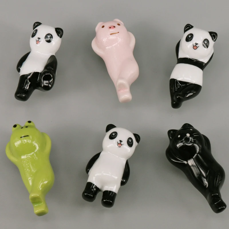 1 Piece Ceramic Drawer Knobs Lovely Cabinet Cupboard Pull Handles Kids Room Furniture Fittings Handle Hardware