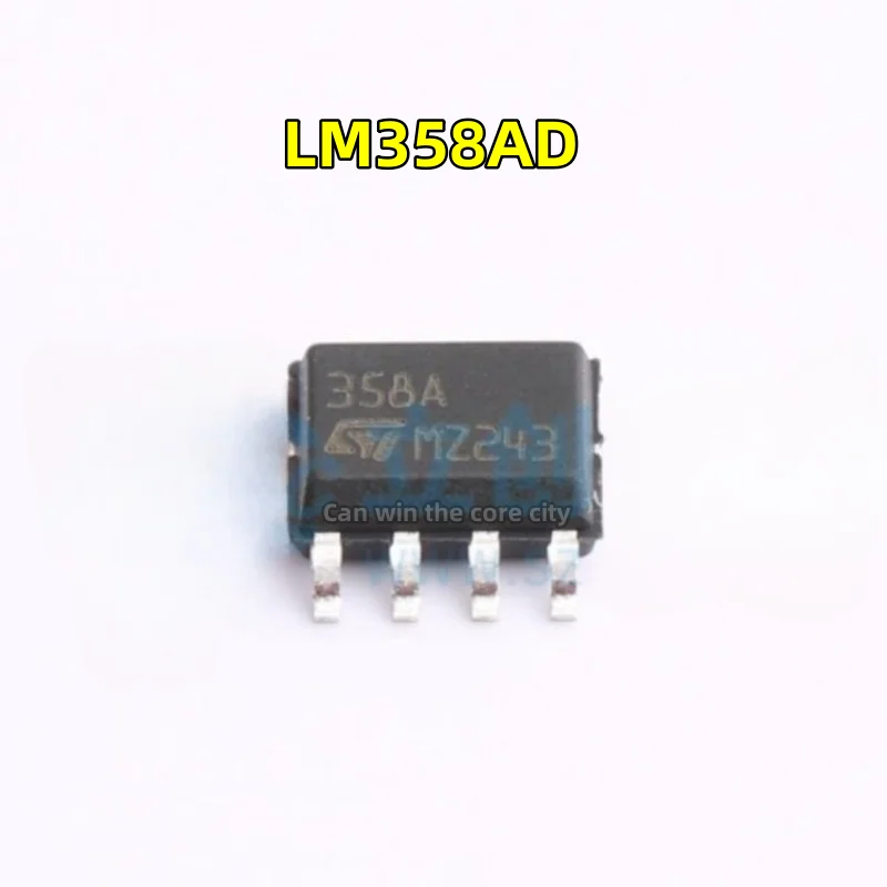 10 pieces Dual-way operational amplifier LM358ADR LM358A LM358AD 358A SOP-8 patch original