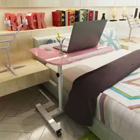 Removable Adjustable Laptop Table Foldable Computer Desks Rotate Laptop Desk Lazy Bedside Sofa Bed Table Notebook Stand Table