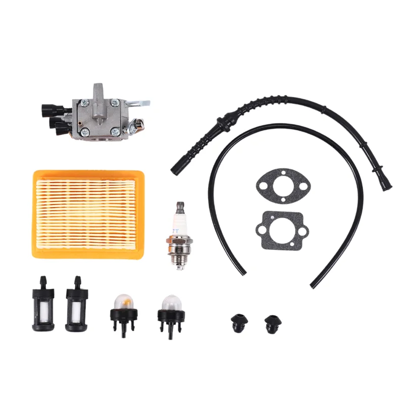 

A42M-Carburetor Air Filter Bulb Fuel Repower Kit Fit For Stihl FS120 FS200 FS250 FS300 FS350 FR450 String Trimmer