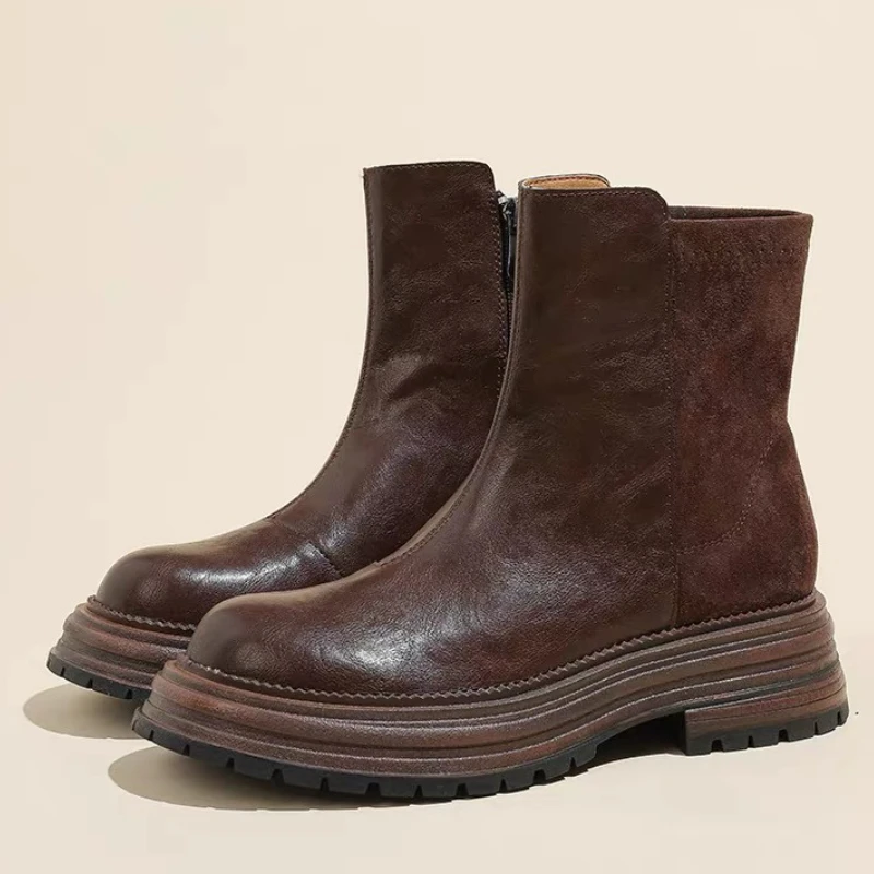 botines-marrones-retro-de-otono-para-mujer-botas-de-disenador-con-punta-redonda-y-cremallera-lateral-de-estilo-britanico-botas-de-plataforma-impermeables-antideslizantes-y-acogedoras