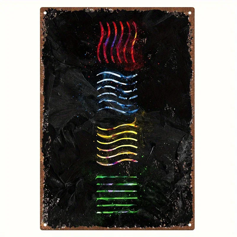 Letrero Metálico Vintage - "El Quinto Elemento" Tema Nostálgico de Cine y Televisión, Arte de Pared de Aluminio, para Decoración del Hogar, Sala de Estar, Estudio