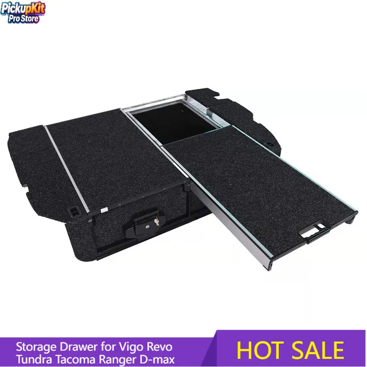 

Send Dimensions to Customize 4x4 Pickup Truck Bed Storage Drawer for Vigo Revo Tundra Tacoma Ranger D-max