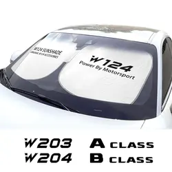 Car Windshield Sunshades Parasol Cover Anti UV Reflector For Mercedes Benz A B C E S CLASS W124 W203 W204 CLA CLS SL SLC SLK