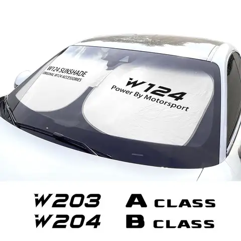Auto Windschutzscheibe Sonnenschirme Sonnenschirm Abdeckung Anti UV Reflektor Für Mercedes Benz A B C E S KLASSE W124 W203 W204 CLA CLS SLC SLK