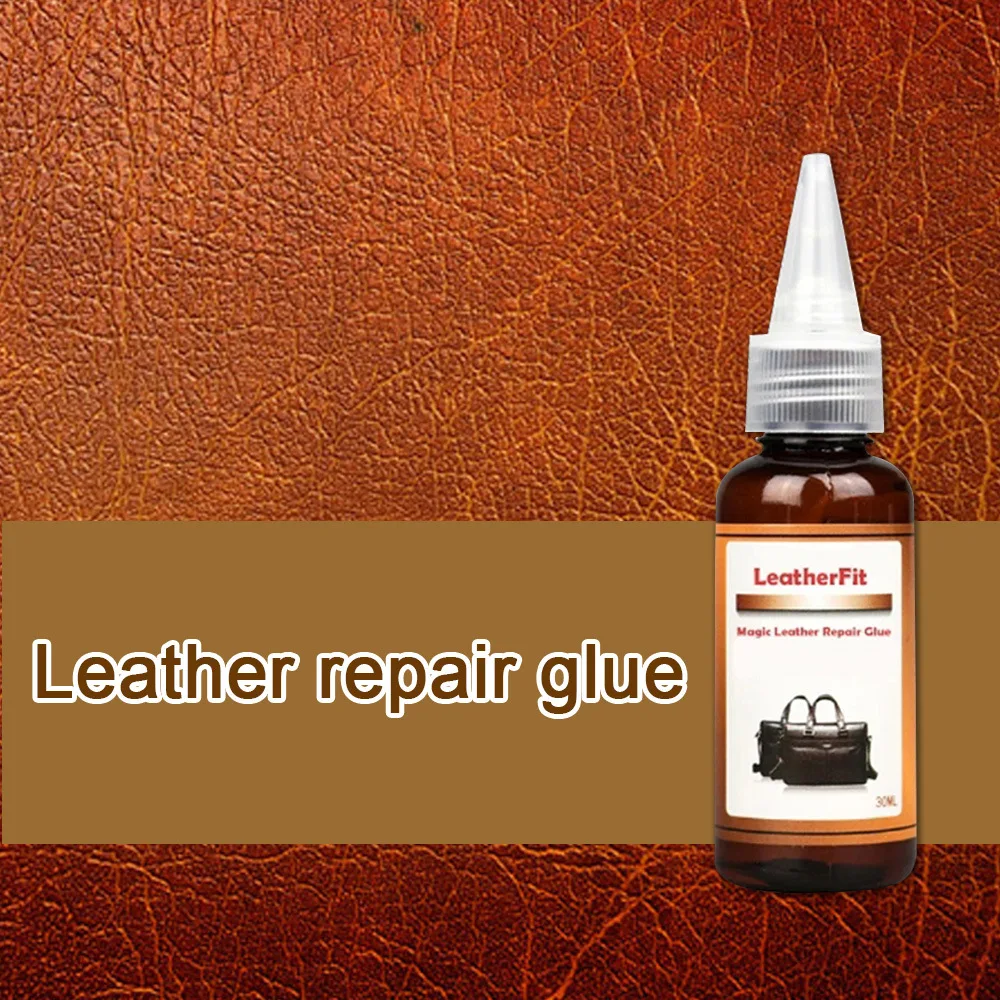 30ml multi-funcional couro reparação cola sofá assento de carro sapatos de mobiliário couro interior restore cleaner casa suprimentos