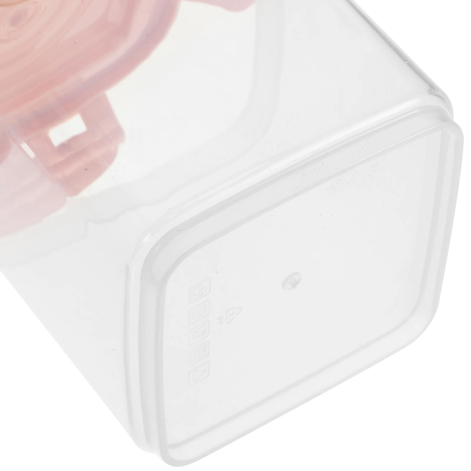 

1pc Clear Reusable Yogurt Storage Container Large Capacity Airtight Box For Bread Fruits Coffee Beans Leakproof Food Storage