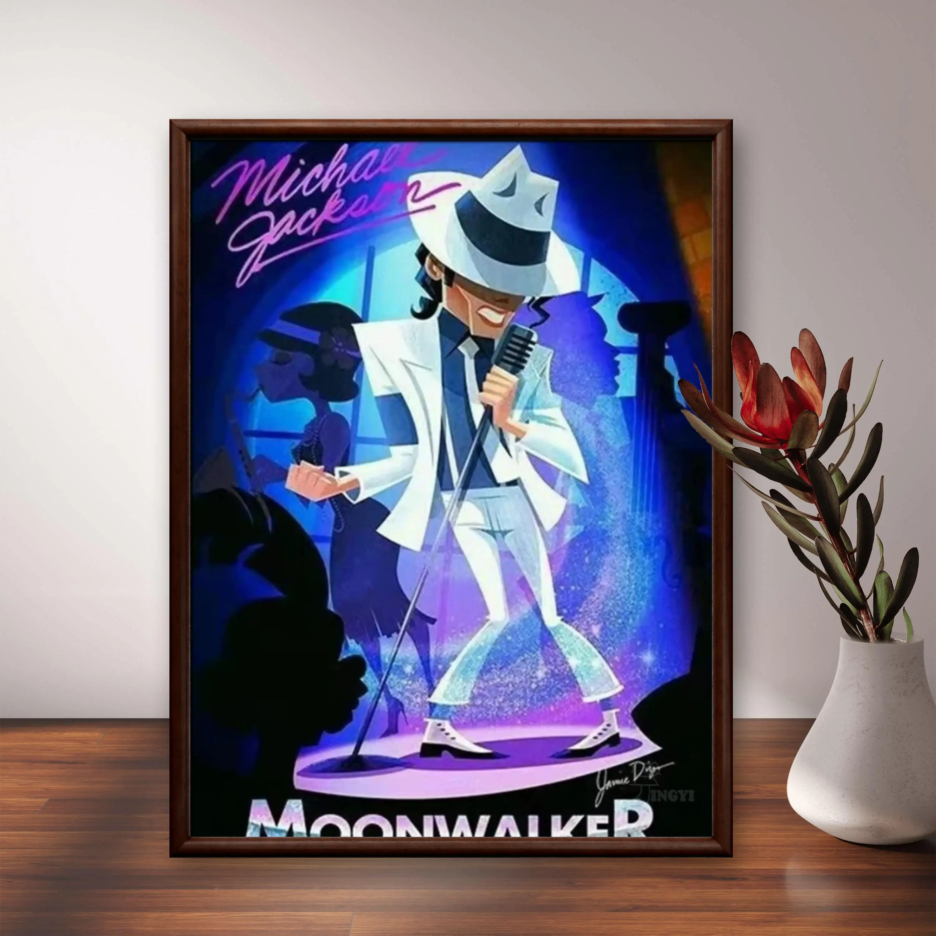 Michael Jackson 5D DIY American Famous Singer Round Diamond Painting Kit Cross Embroidery Handmade Mosaic Art Gift