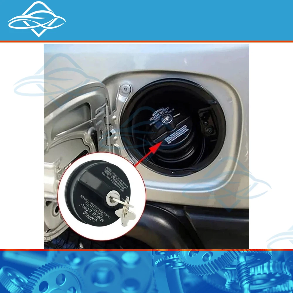 77300-47020 tampa de gás com travamento, tampa do tanque de combustível com chaves para chevy toyota tacoma ford nissan honda gmc infiniti mazda buick cadillac