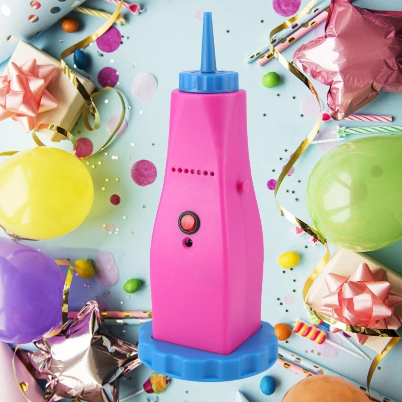 Electric Balloon Inflator Portable Balloon Inflating Machine Air Blower