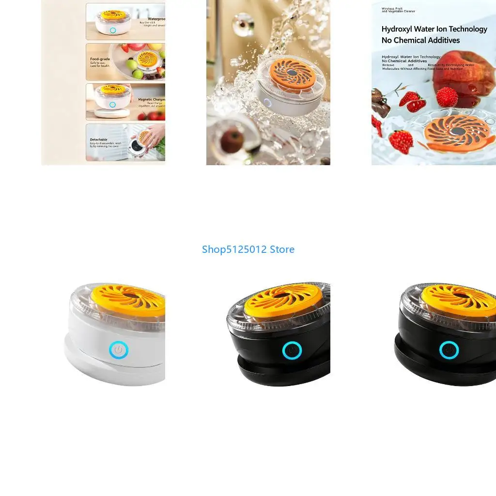 G8TC Automatic Cleaning Device ABS Construction Vegetable Purifiers Suitable for Efficient Vegetable Fruit Washing