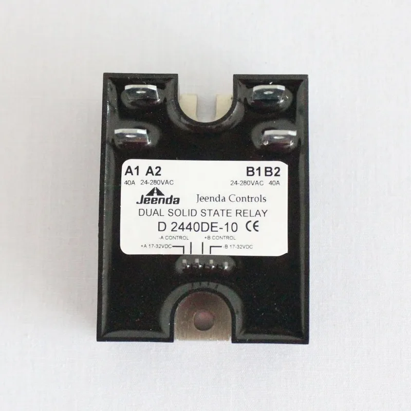 D2440DE-10 D2490-10 D2475-10 D2450-10 لمرحل الحالة الصلبة المزدوج SSR 17-32VDC المدخلات 280VAC 40A استبدال عشوائي Crydom