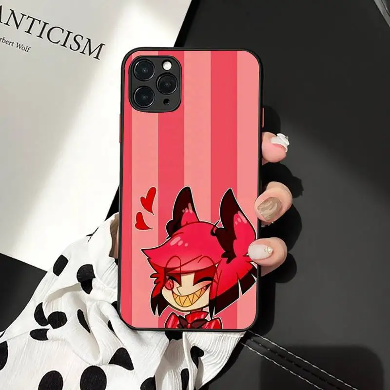 Hazbin Hotels Alastor Phone Case for iPhone 11 12 13 mini pro XS MAX 8 7 6 6S Plus X 5S SE 2020 XR case