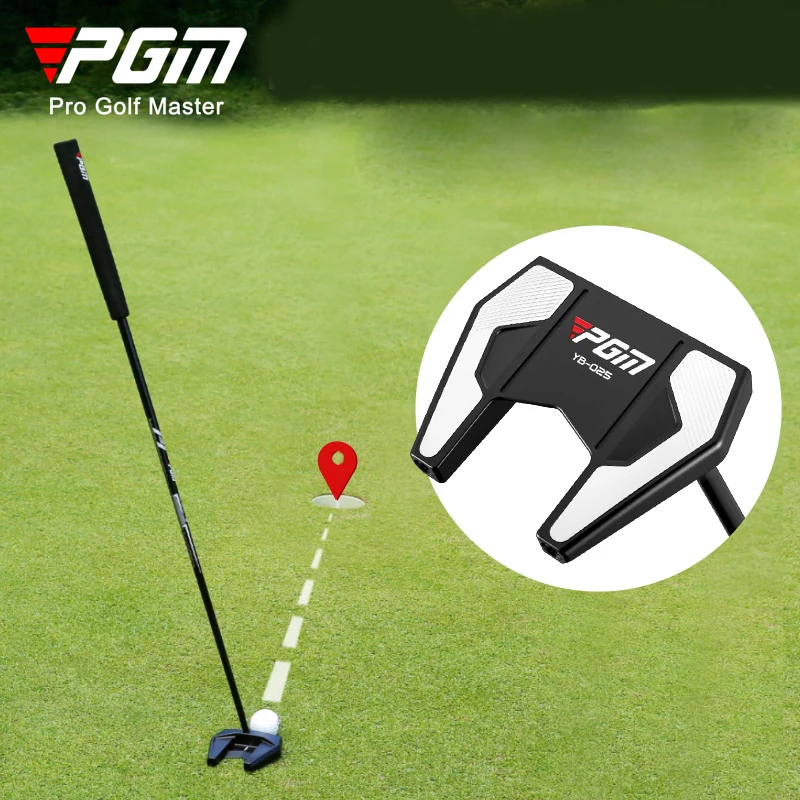 CNC Milled Golf Putter, Aviation Aluminum Head, Precision Smooth Roll, Durable Shaft Comfort Grip, Headcover for Storage