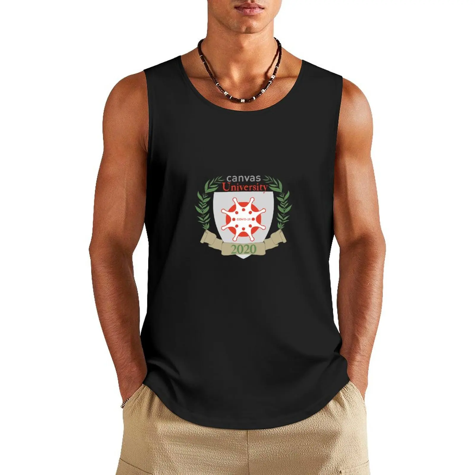 Canvas University Class of 2020 Tank Top sleeveless jackets muscle t-shirt